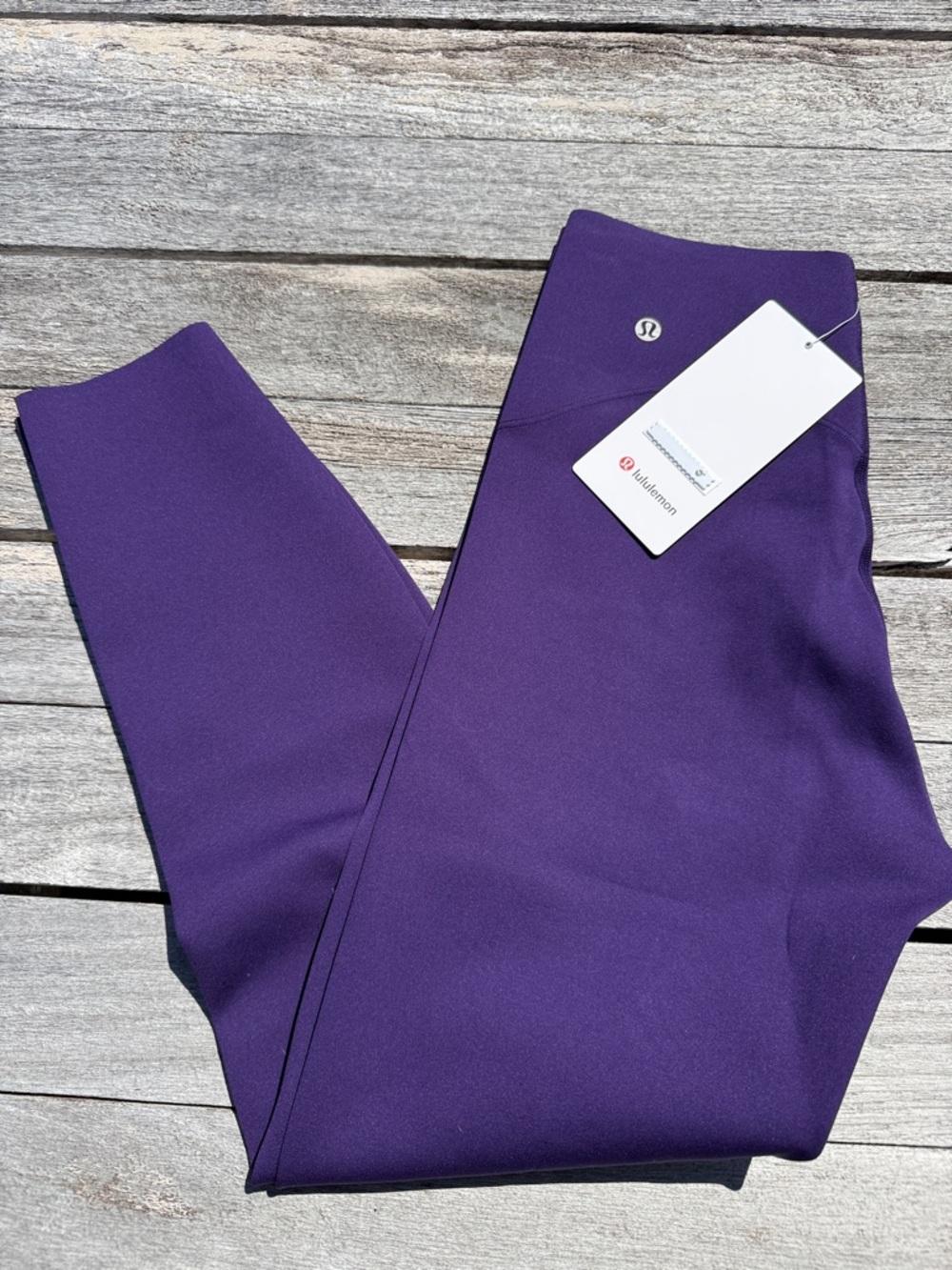 Lululemon Glow Up Super-High-Rise Tight 25" Dark Court Purple Size 8 NWT 💜✨